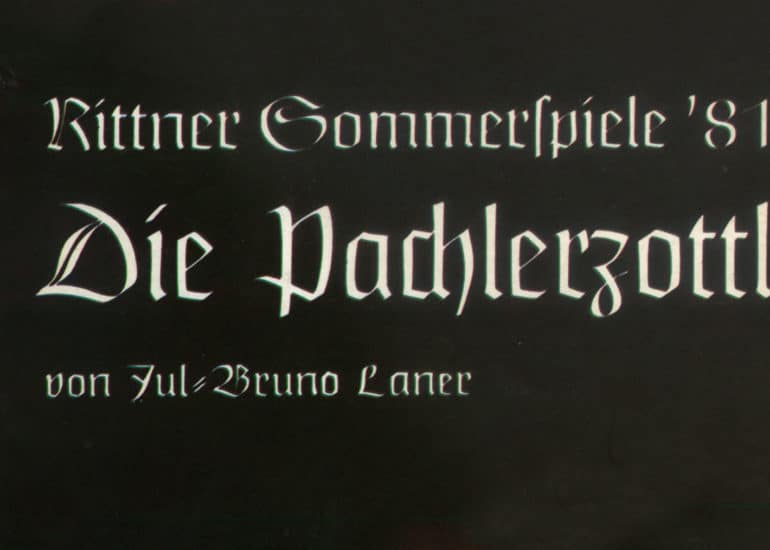 Die Pachlerzottl (1981)