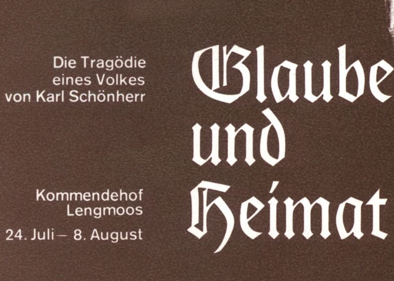 Glaube und Heimat (1979)